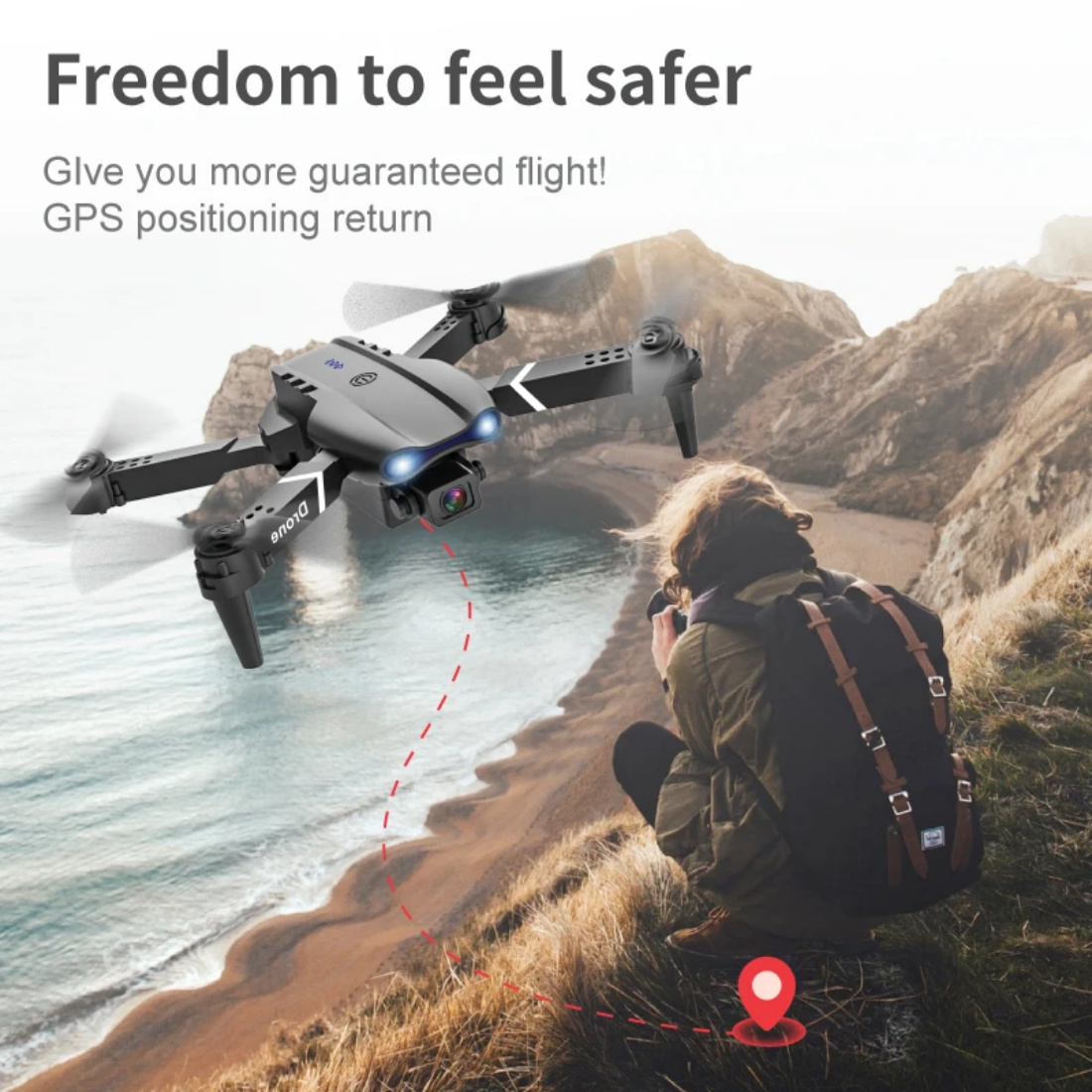 DRONE SMART DUAL CAMARA