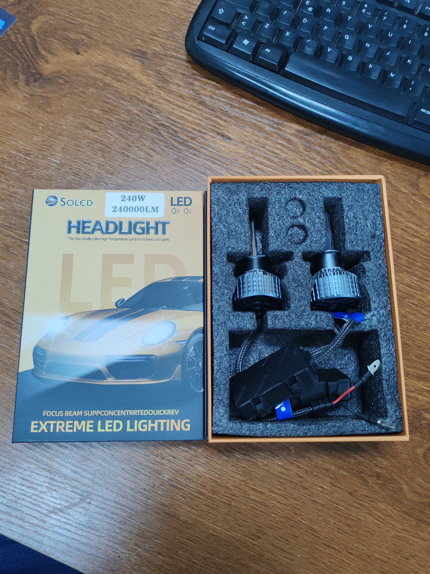 LED H1 240000 LUMENS