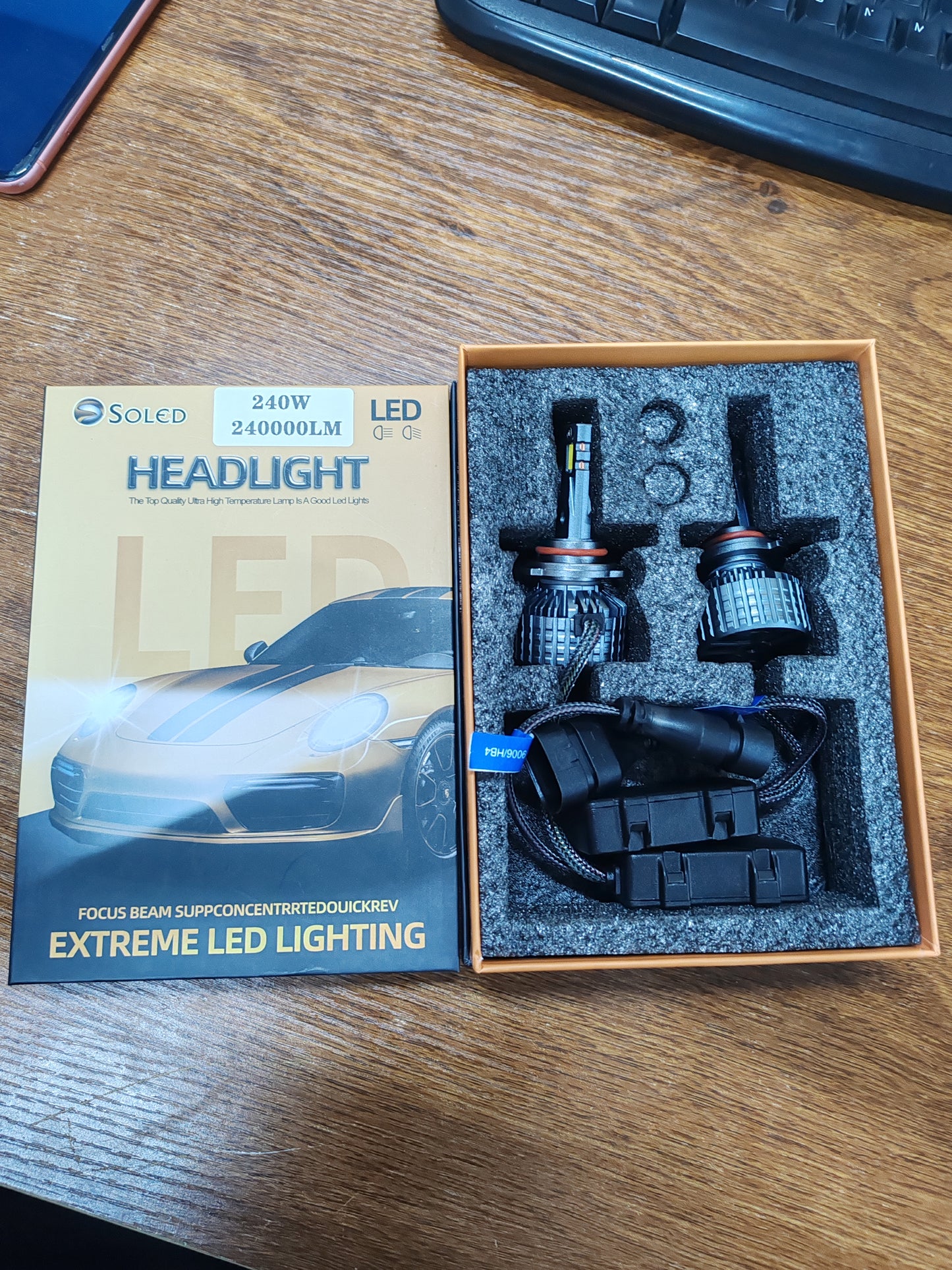 LED 9006/HB4 240000 LUMENS