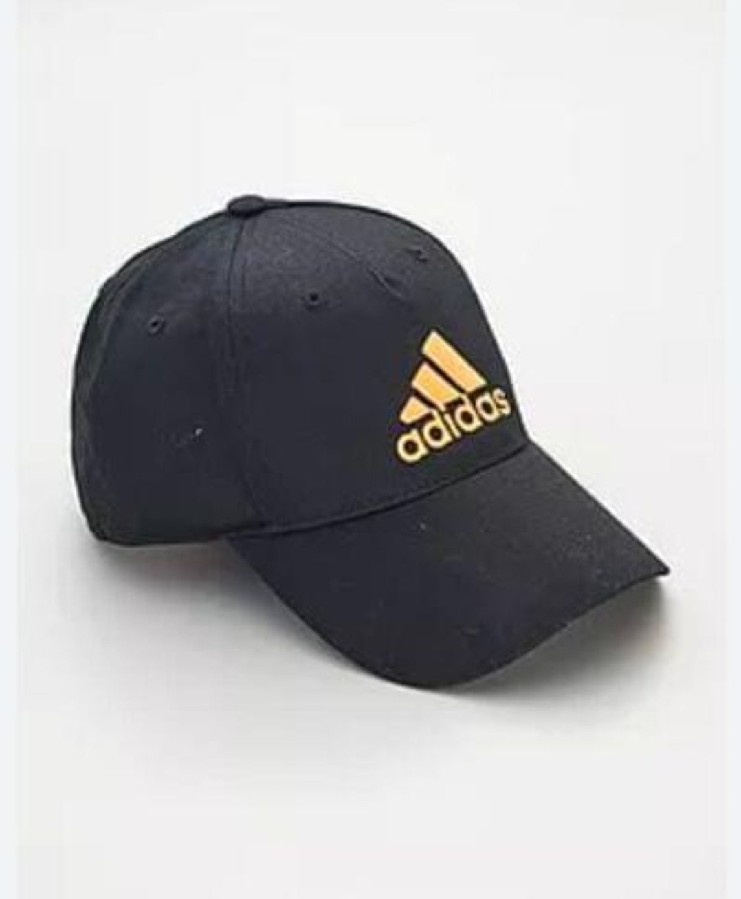 GORRA ADIDAS NEGRO AMARILLA