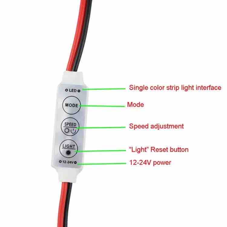 CONTROL DE FLASHEO PARA LUCES LED