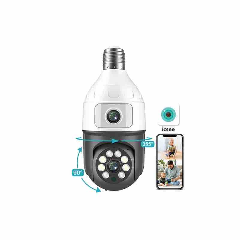 CAMARA DE SEGURIDAD WIFI DOBLE LENTE