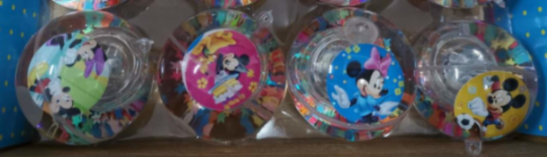 PELOTAS ELASTICAS MICKEY MAUSE