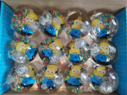 PELOTAS ELASTICAS MINIONS