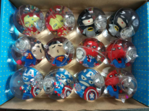 PELOTAS ELASTICAS SUPER HEROES