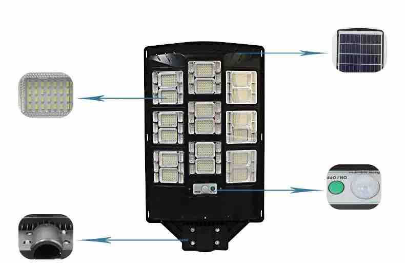 LAMPARA SOLAR 2000W